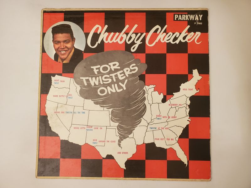 Chubby Checker For Twisters Only vinyl record